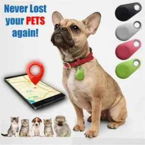 (5pcs) Mini Dog GPS Bluetooth 5.0 Tracker Anti-Lost Device Round Anti-Lost Device Pet Kids Bag Wallet Tracking Smart Finder Locator